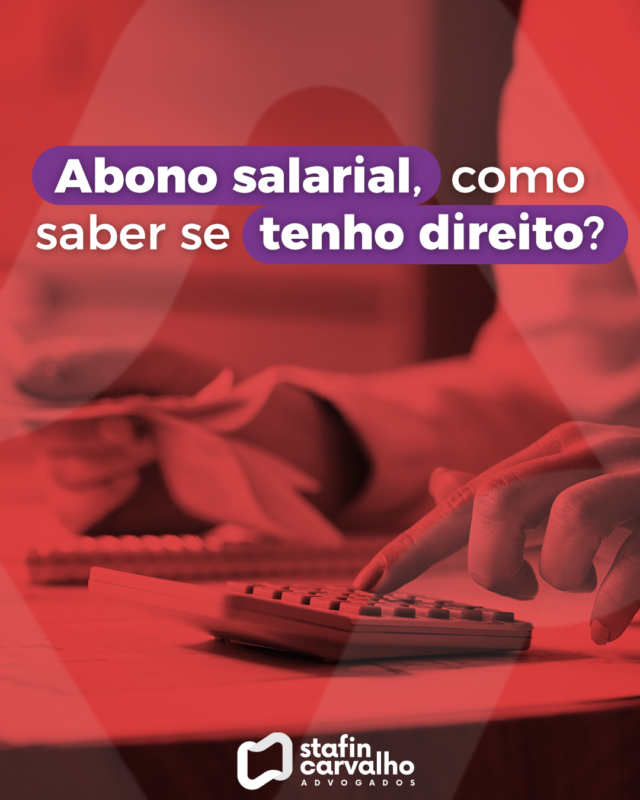 Abono Salarial Como Saber Se Tenho Direito Stafin Carvalho